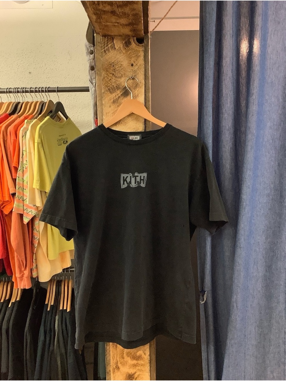Kith black tee